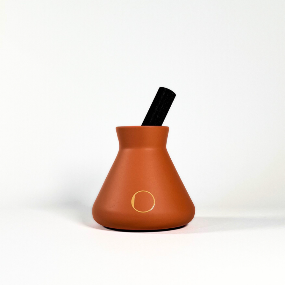 Çubuklu Oda Kokusu, Terracota Seramik Pot