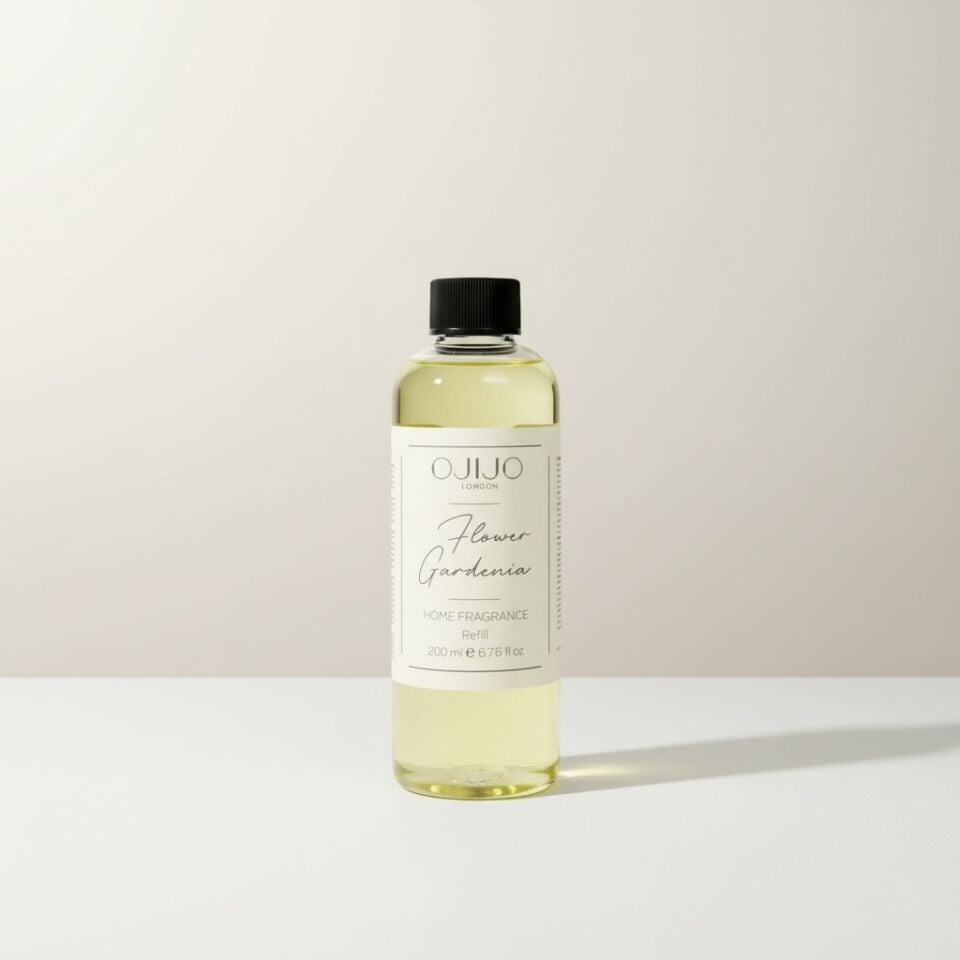 Flower Gardenia Çubuklu Oda Kokusu Yedek Dolum Şişesi 200 ml